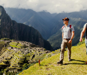 Turistas en Machu Picchu, Cusco